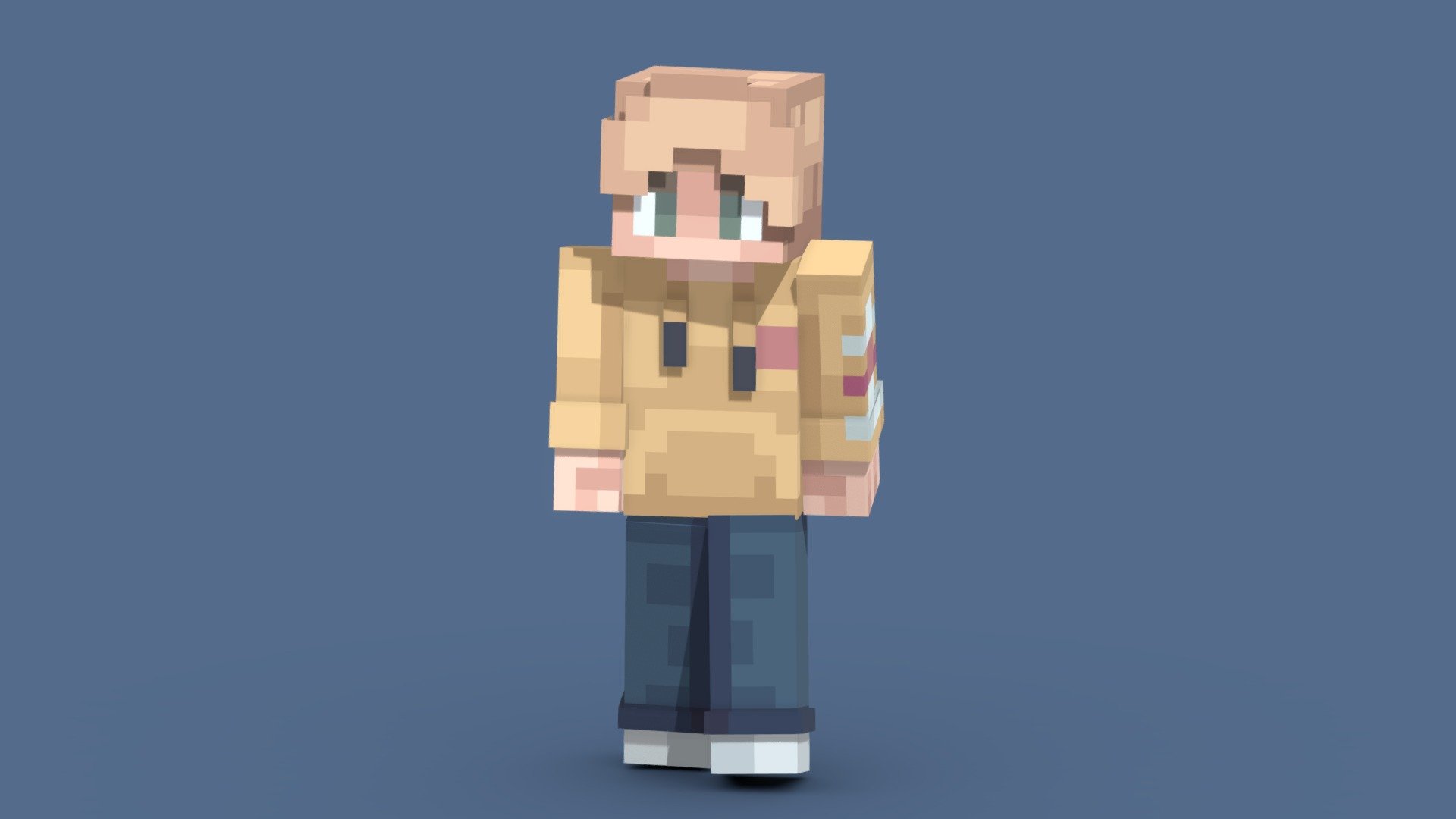 Minecraft Skin - CuteCereal - 3D model by PhantomEye [cfb3cd0] - Sketchfab