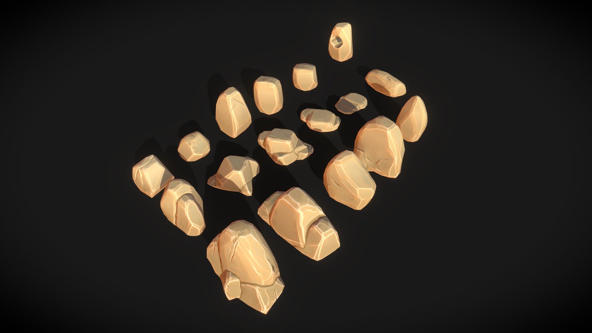 Rocks - Buy Royalty Free 3D model by GruntWorks [cfb4201] - Sketchfab Store