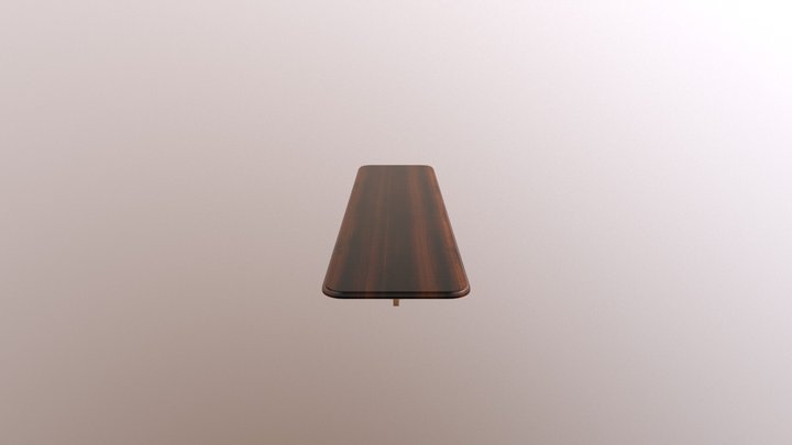 18th Century Table 3D Model