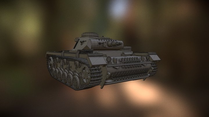 Tank 3D Model
