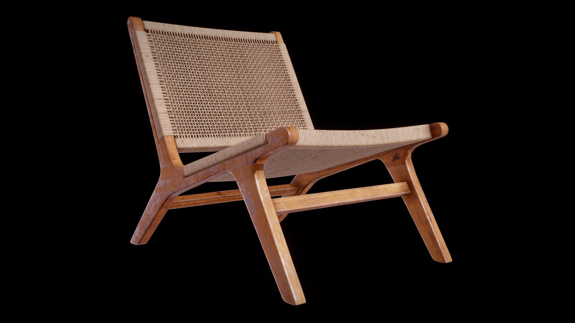 NAIROBI Garden Armchair No2 Woven 3D model by hemase.ava [cfb4ade