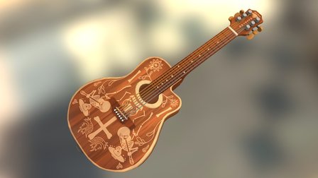 TF2: Guitar Melee (WIP) 3D Model