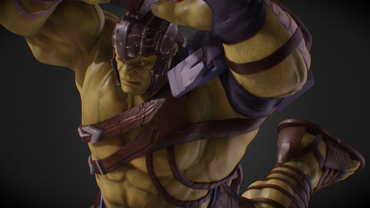 Hulk Thor Ragnarok / FanArt 3D Model