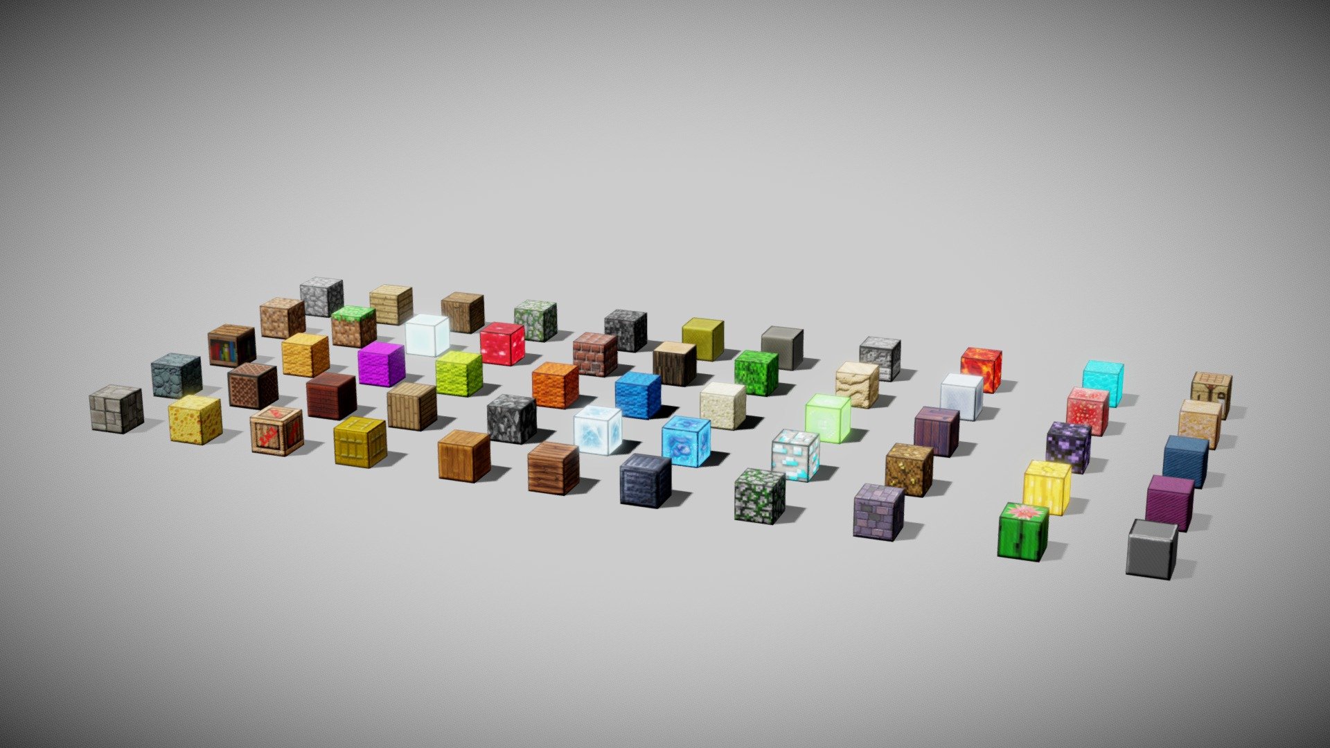 Майнкрафт блоки - 3D model by EXTRAGRANI official (@extragrani ...