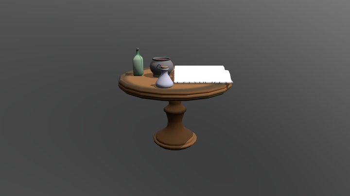 Lukas W Alc Table 3D Model