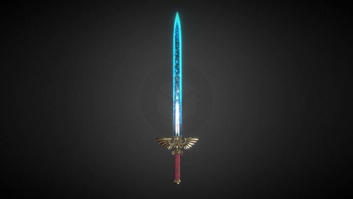 Imperial Power Sword 3D Model