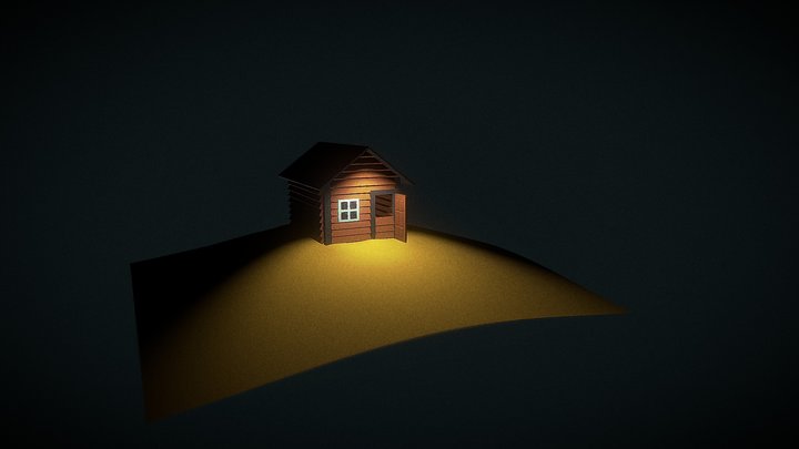 wooden house
