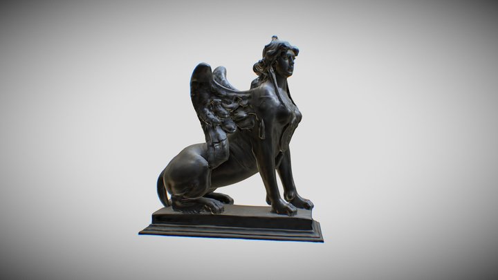 Esfinge 3D Model