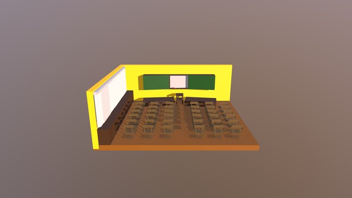 Classroom 3D Model