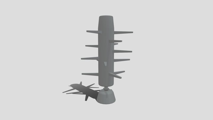Fighting Dummy 3D Model