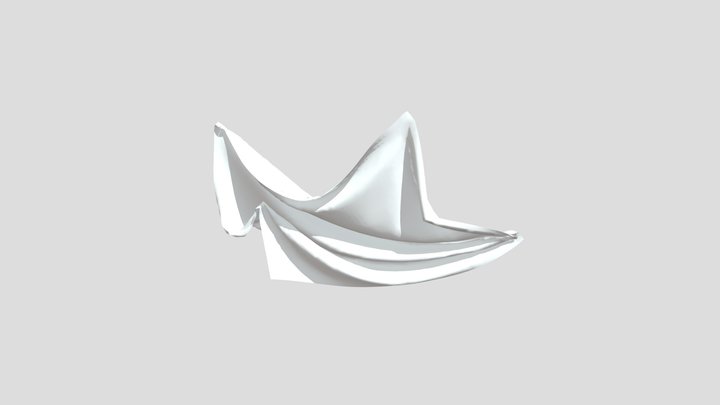 旗子2 3D Model