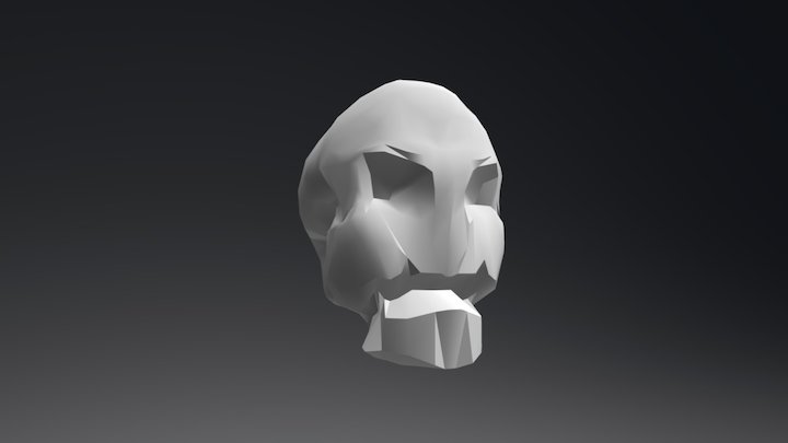 Modeler's First Head 3D Model