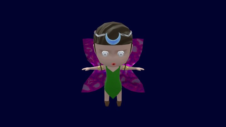 Fairy Fairy Creepy 3D Model