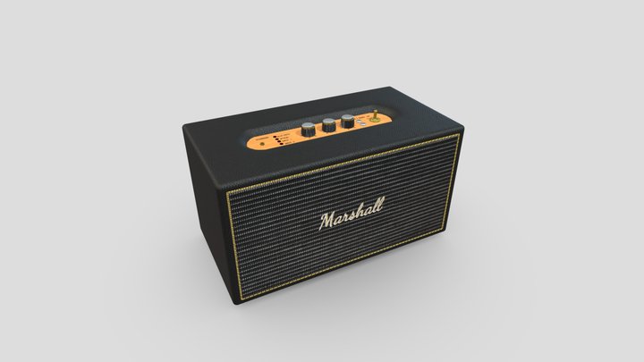 Marshall Stanmore Speaker 3D Model