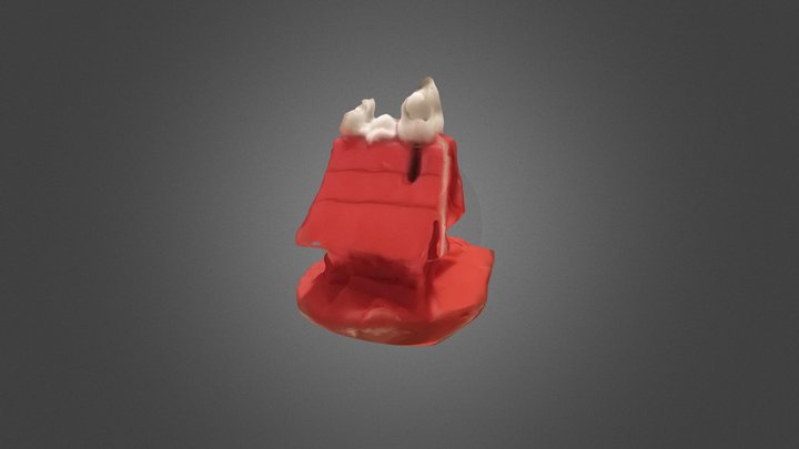 Snoopy's Doghouse 3D Model