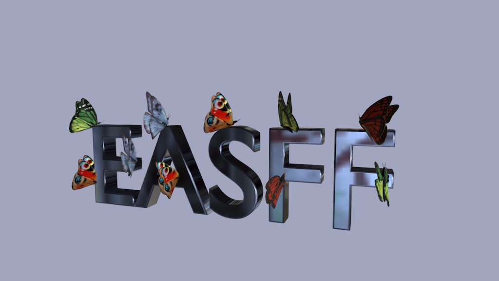 easff butterflies - 3D model by grant.abbitt [cfbbf46] - Sketchfab