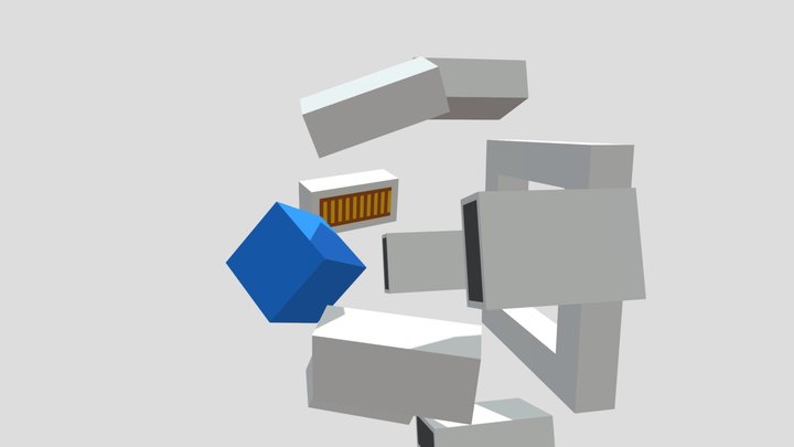 Plasma Gun 3D Model