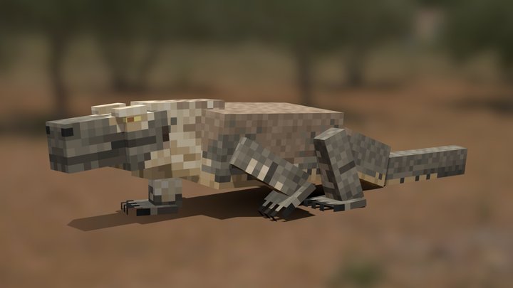 Komodo Dragon 3D Model