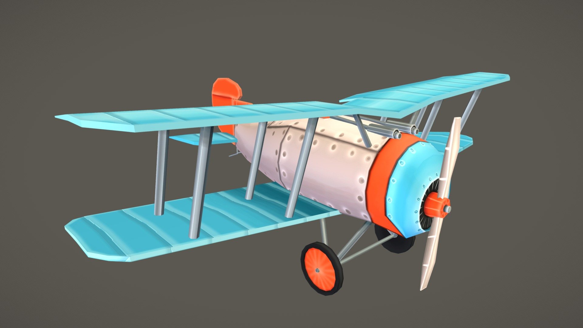 Flying circus - 3D model by LiseHeymans [cfbd800] - Sketchfab