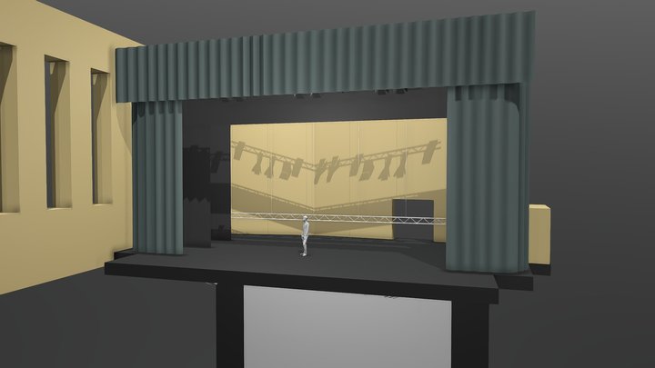 Gr_Saal_v3 3D Model