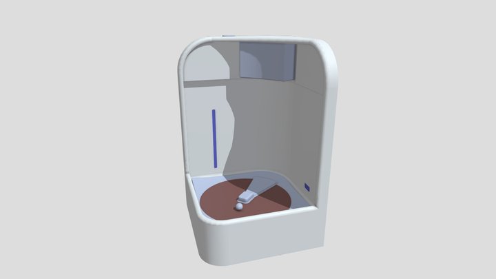 Toilet_assembly_rotary 3D Model