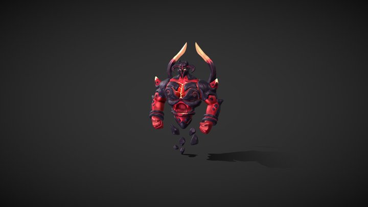 Golem 3D Model