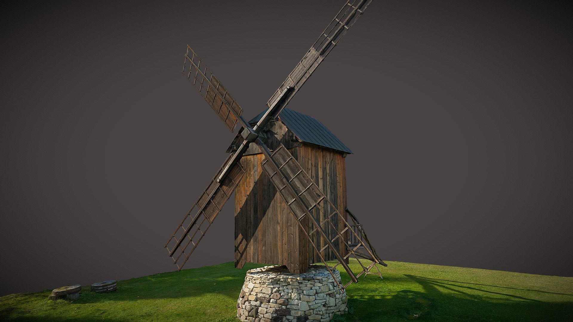 Tuuliku windmill - 3D model by Saulius.Zaura [cfbff2c] - Sketchfab