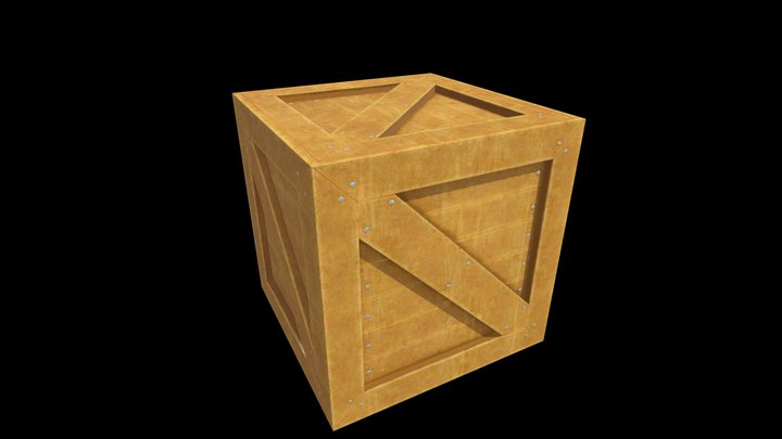 PBR_Box1 3D Model