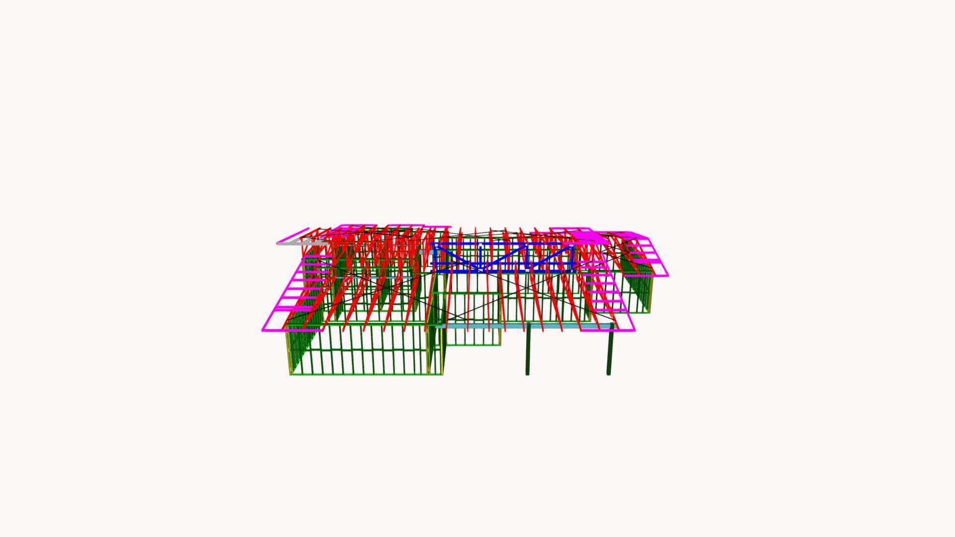 T9309 Truss Layout 3D