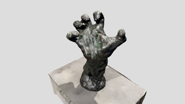 Hand by Auguste Rodin 3D Model