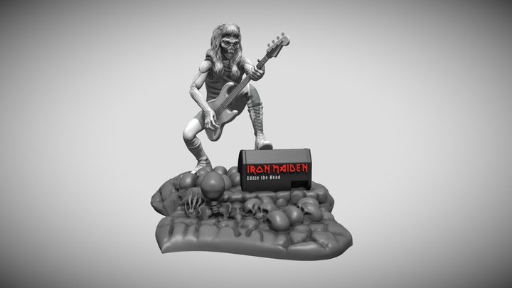 Eddie (Iron Maiden) - 3D Printing 3D Model