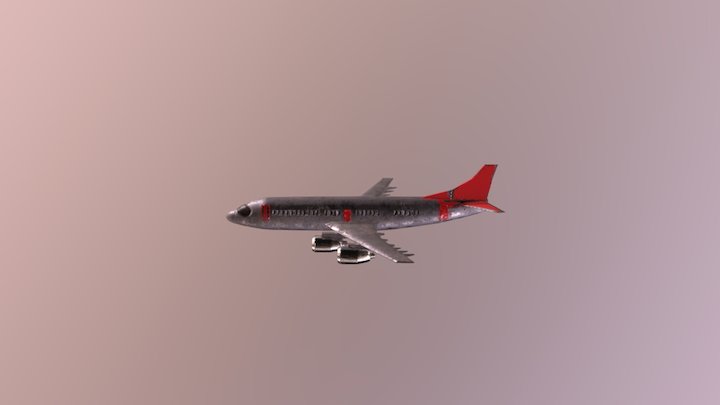 Derelict Plane 3D Model
