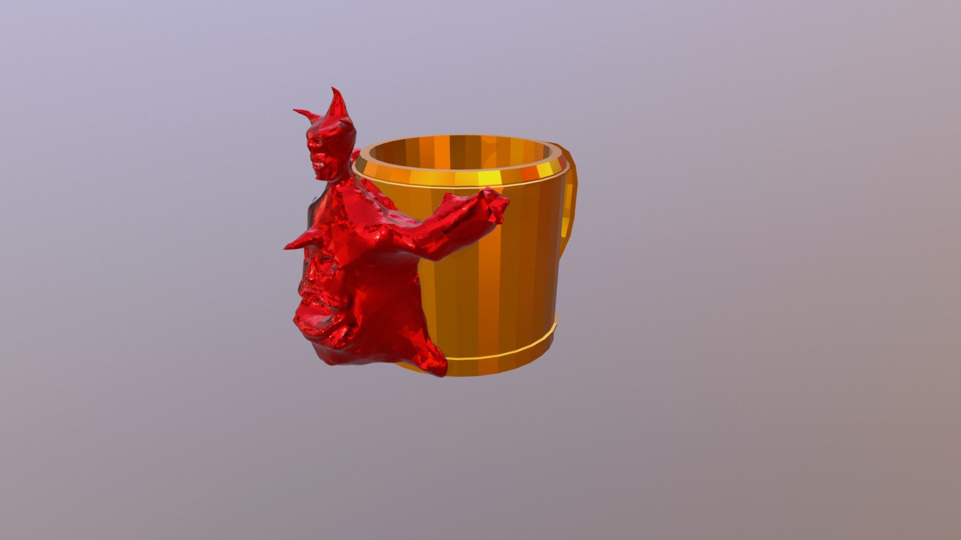 Demonio + Caneca