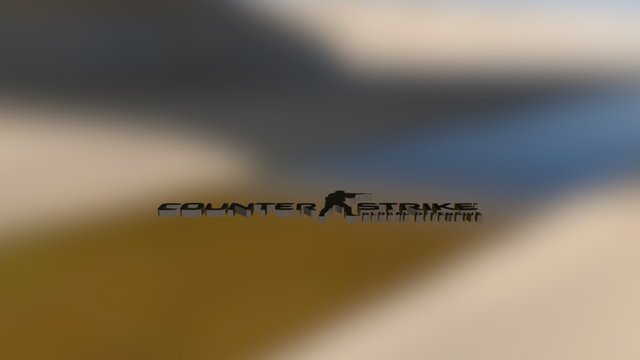 Cs Go Logo 3D Model