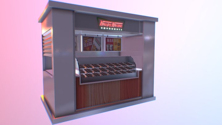 Krispy Kream 3D Model