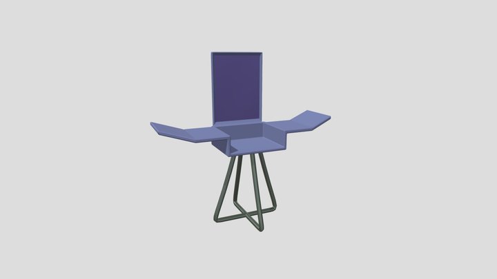 Mirror Stand 3D Model