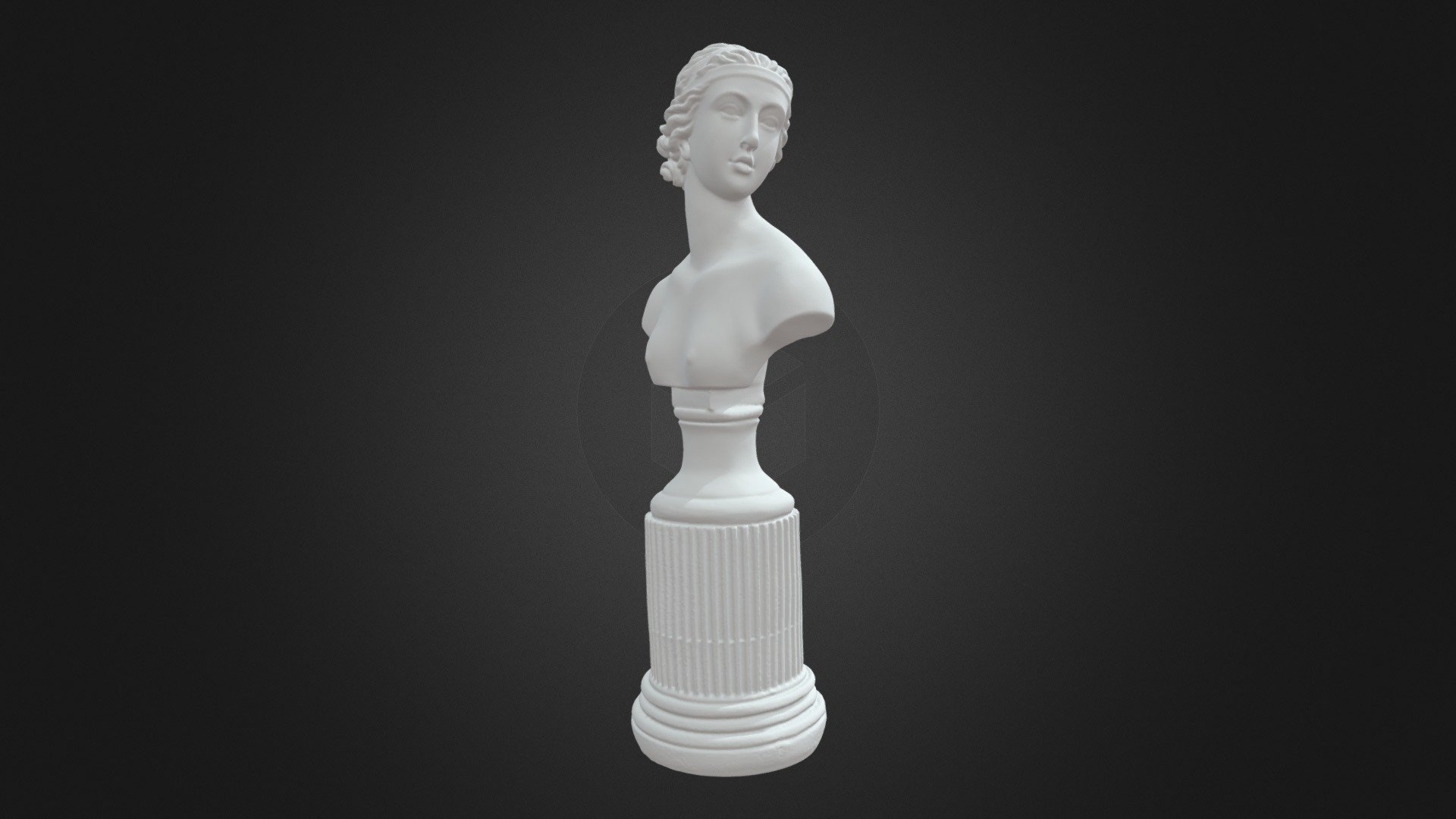Plaster bust Buy Royalty Free 3D model by Replity [cfc493e