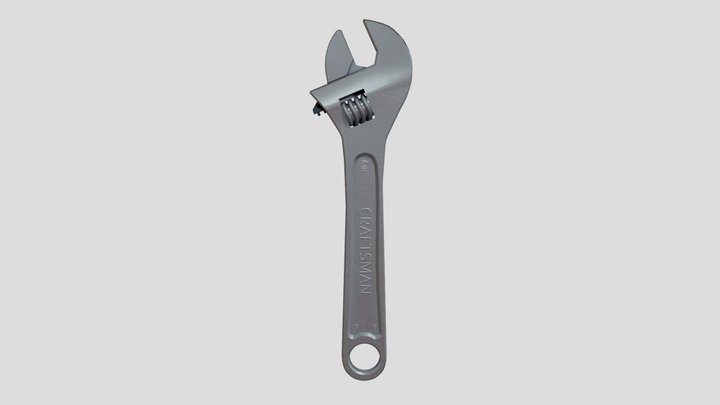 Wrench (Craftsman 6IN) 3D Model