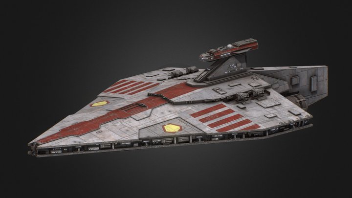 Acclamator - Collab/Commission 3D Model