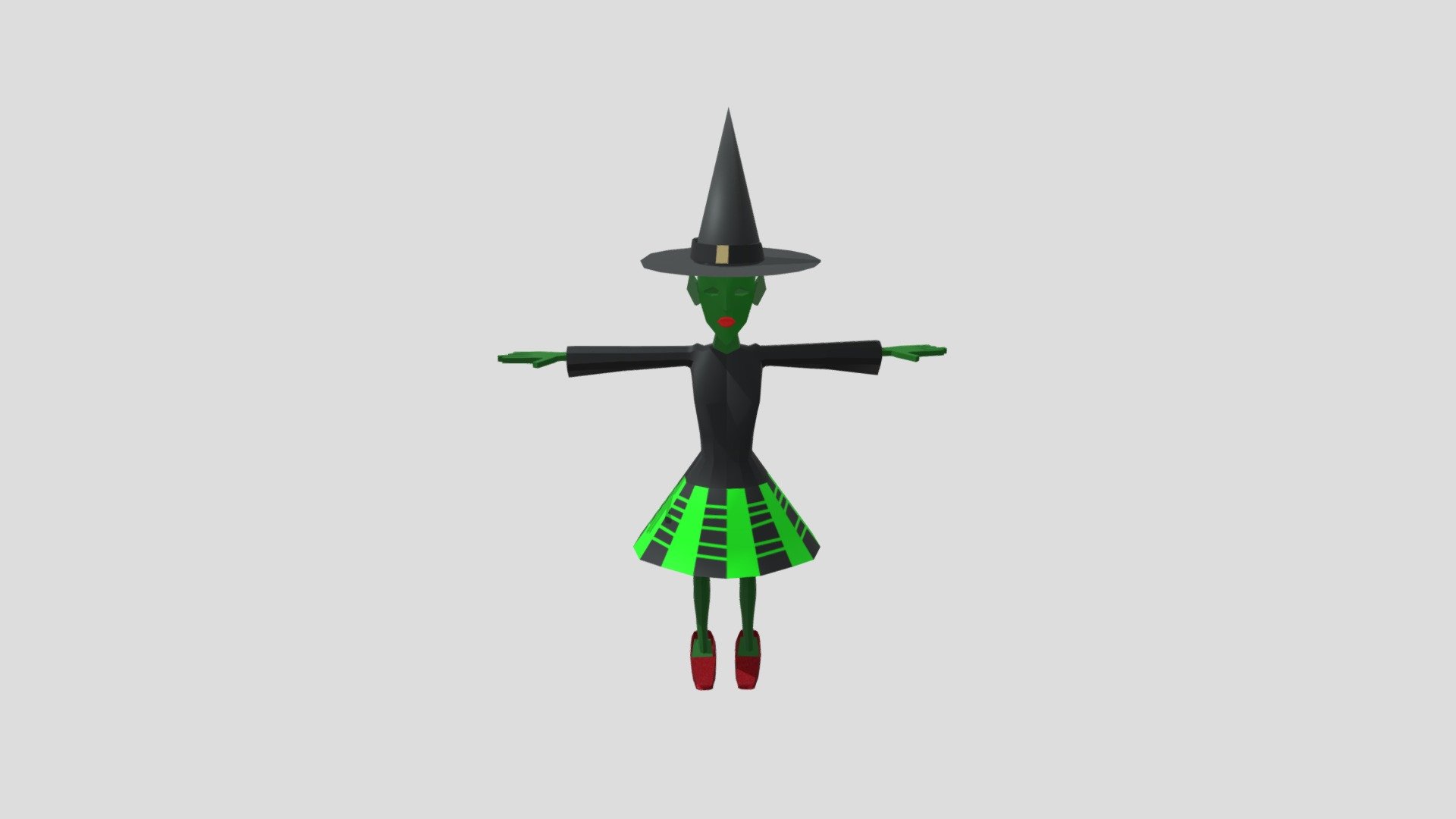 Loly Poly Witch Model - Download Free 3d Model By Daniel.merrifield 