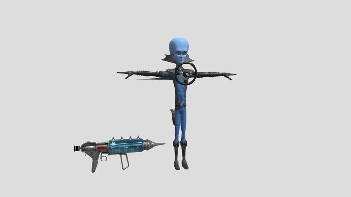 Megamind 3D models - Sketchfab