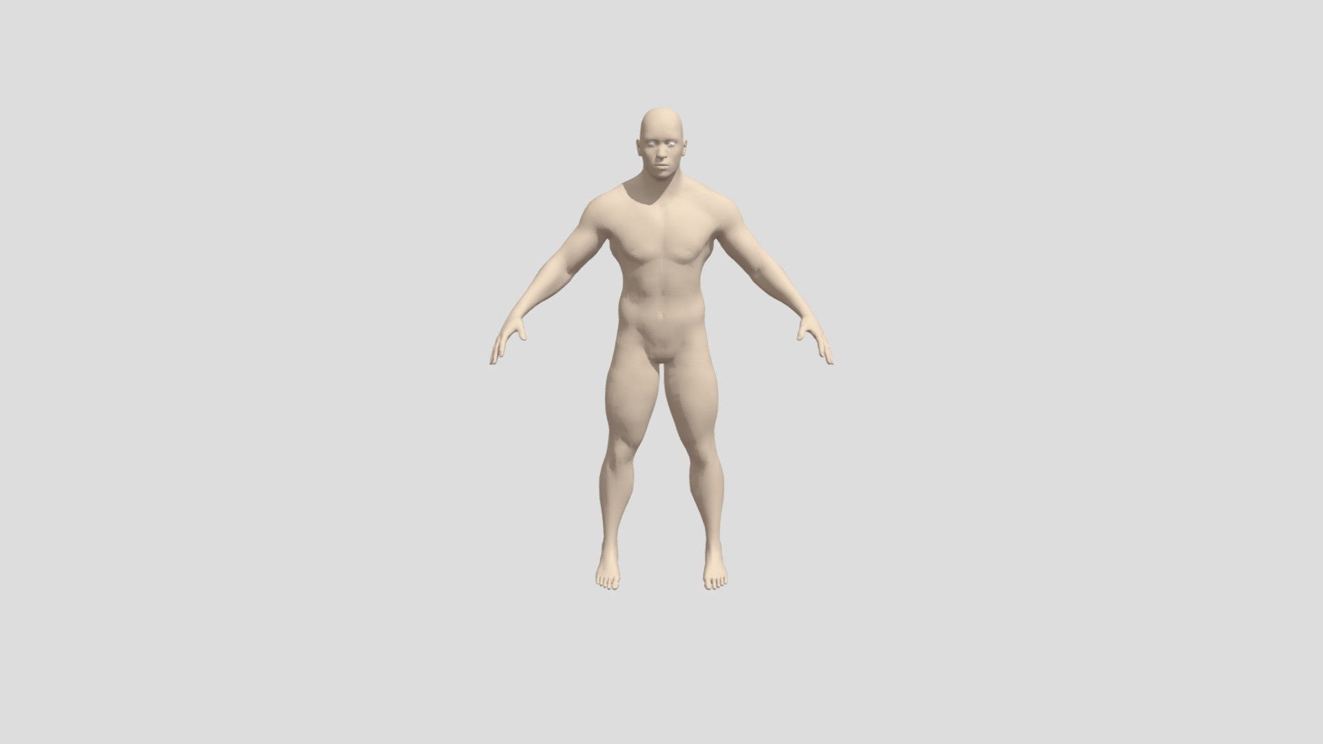 Male base 3d model