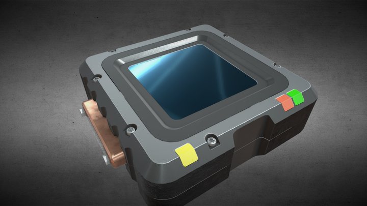 Défibrilateur 3D Model