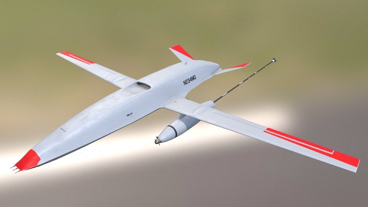 MQ-25 Stingray 3D Model