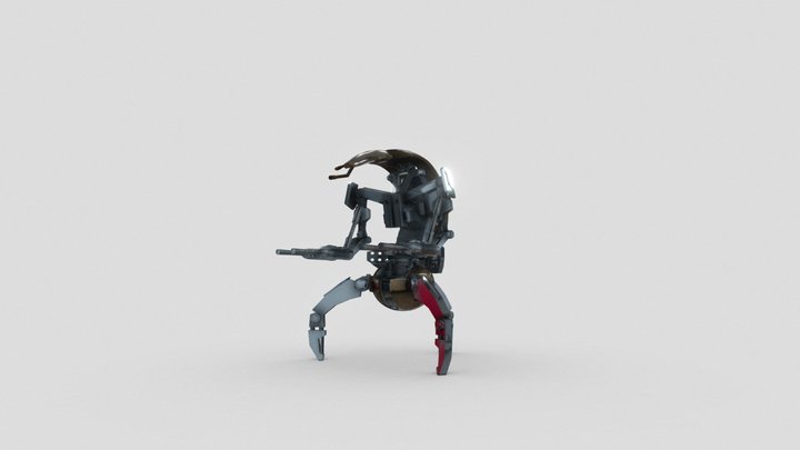 Droideka 3D Model