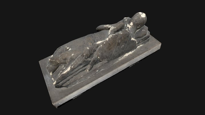 Effigy of an unknown knight 3D Model