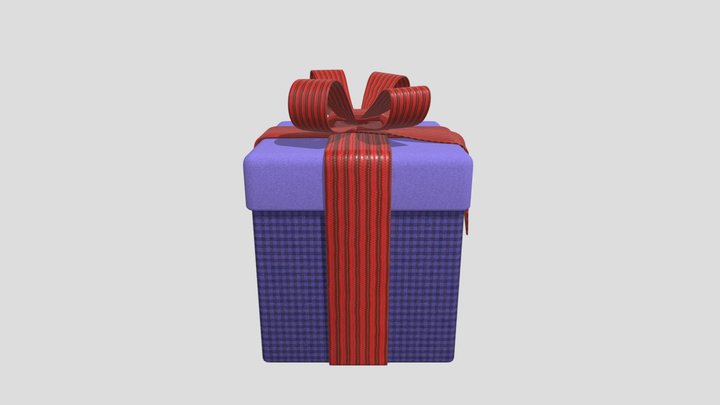 Gift Box 3D Model