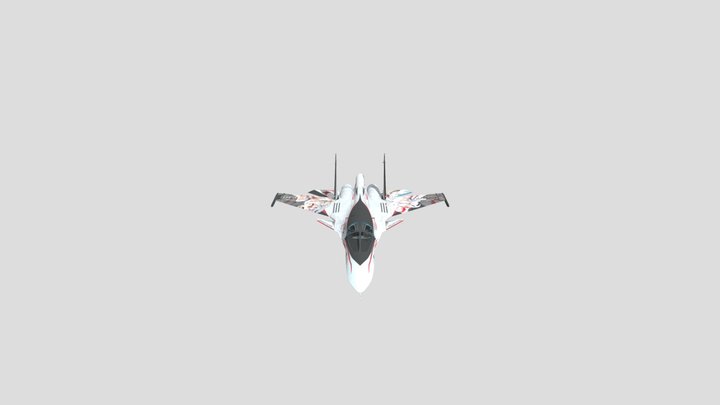 Su-34 Mochi APFSDS 3D Model