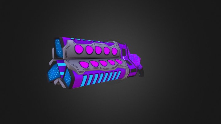 Gausgunzweapon 3D Model