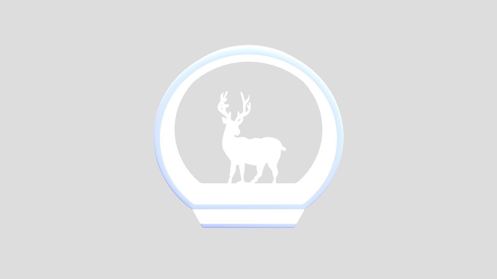 Deer Silhouette Mood Lamp